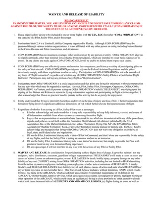 Legal Waivers thumbnail